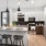 Apartment kitchen island in homes at Vibe at Echo Street West