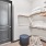 Spacious walk-in closet with ample shelving in apartment homes at Vibe at Echo Street West