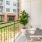 Spacious private outdoor space in apartment homes at  Vibe at Echo Street West