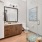 Modern apartment bathrooms at Vibe at Echo Street West